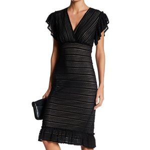 Max Studio Ruffle Lace Dress